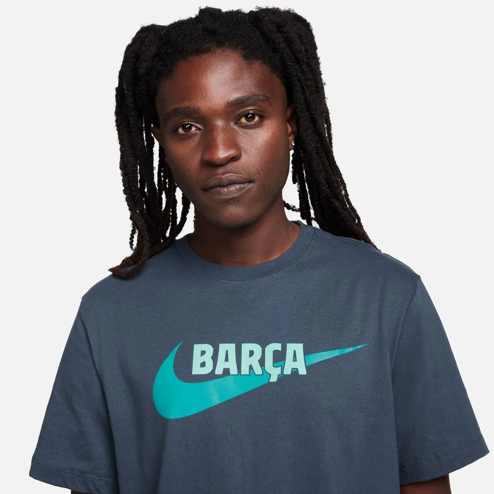 Nike FC Barcelona 2023/24 Swoosh T-Shirt - Image 3
