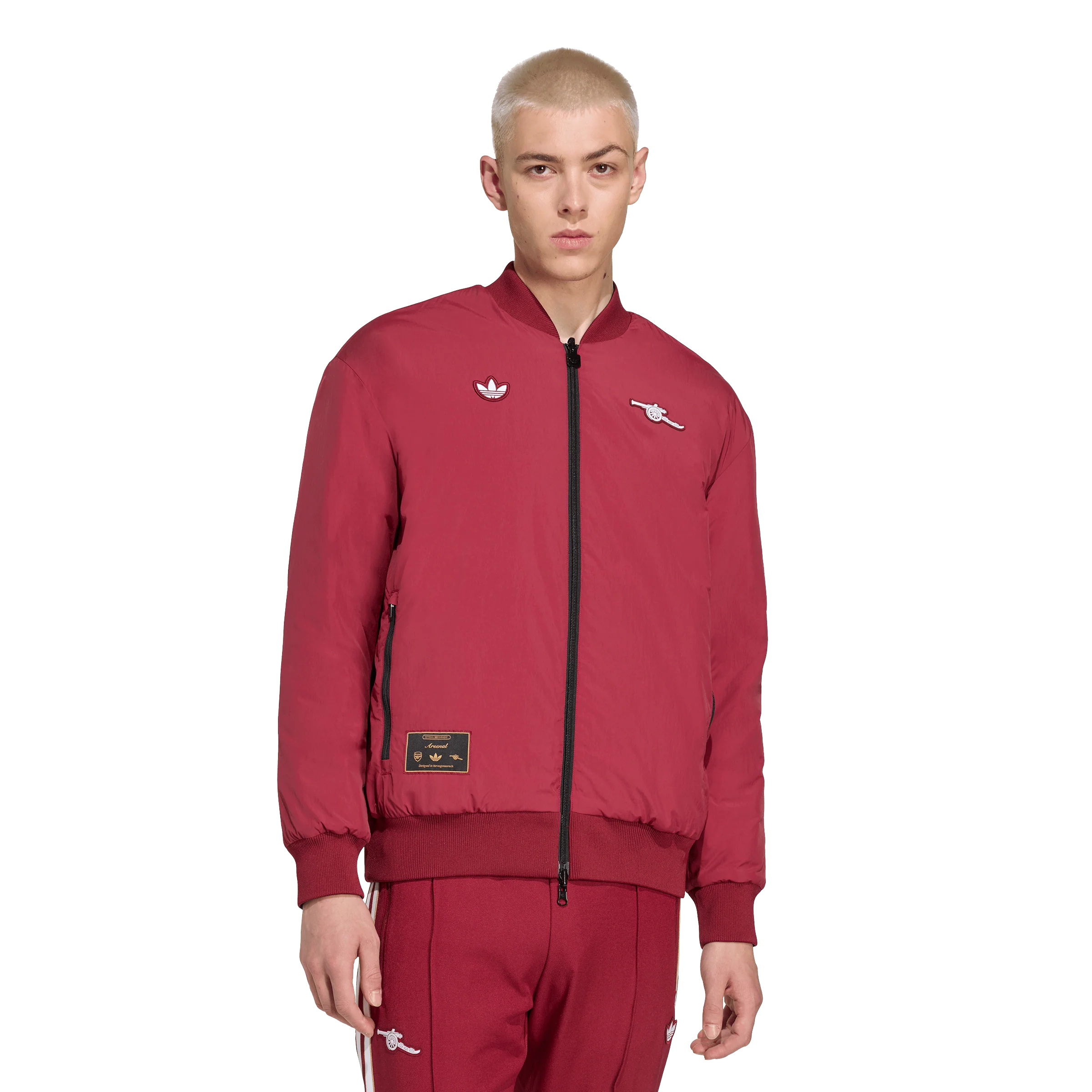Adidas Arsenal 2025/26 Reversible Terrace Icons Jacket - Image 3