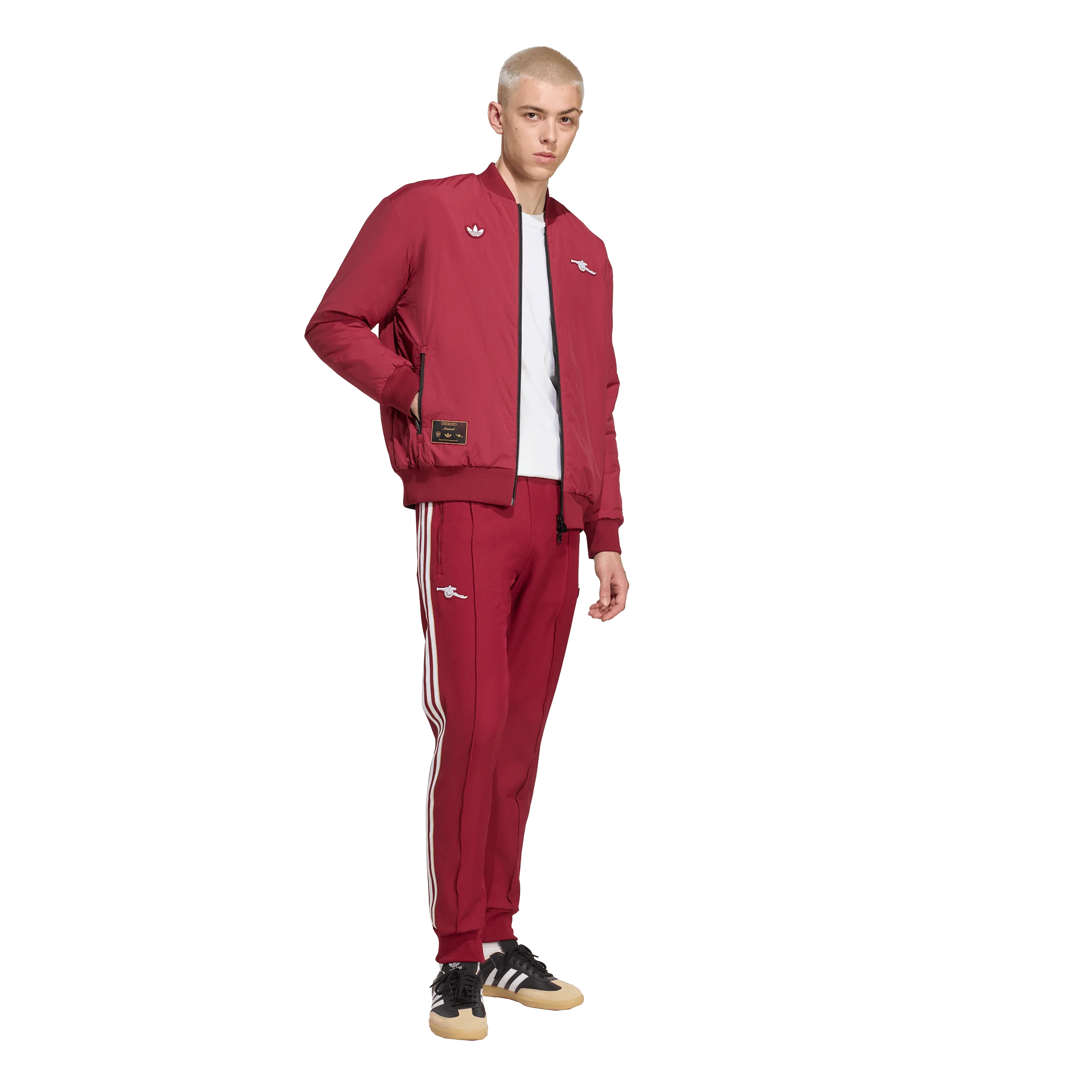 Adidas Arsenal 2025/26 Reversible Terrace Icons Jacket - Image 5
