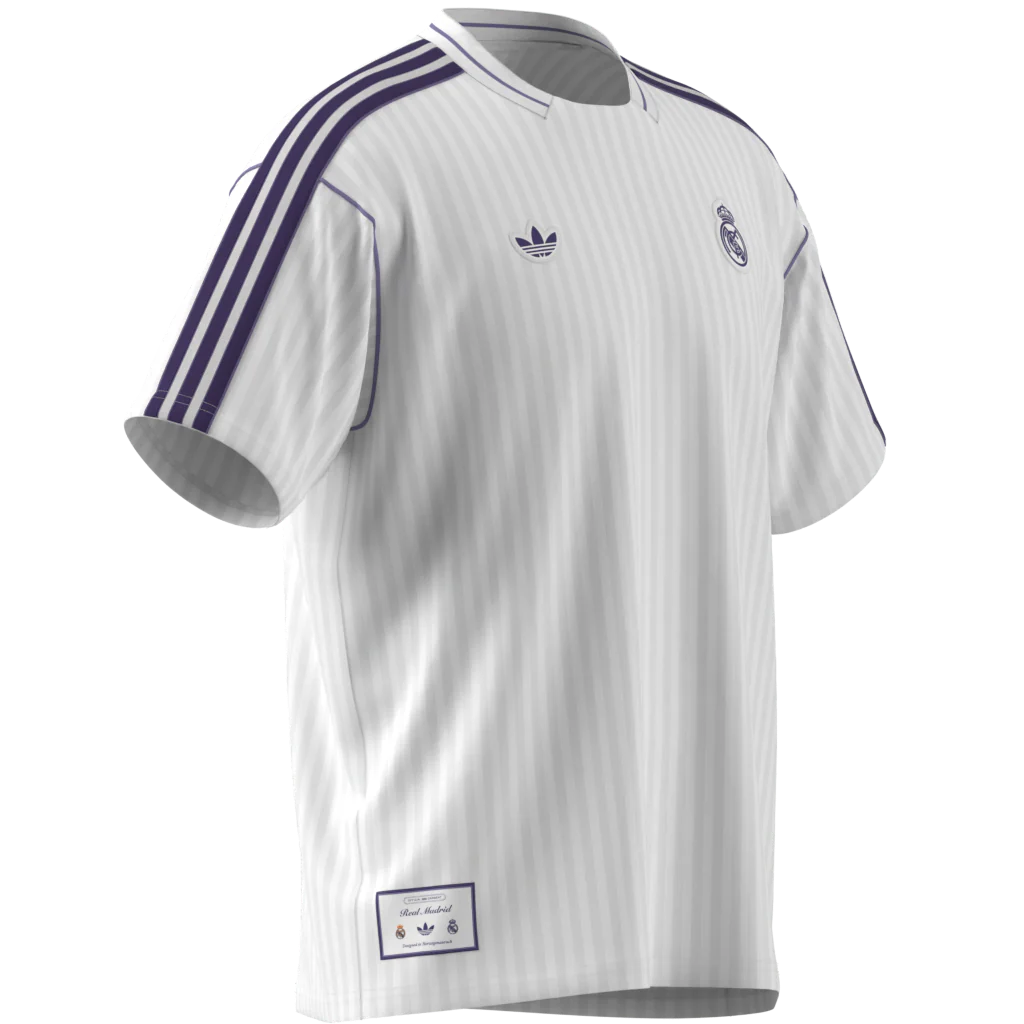 Adidas Real Madrid 2025 Terrace Icons Jersey - Image 4