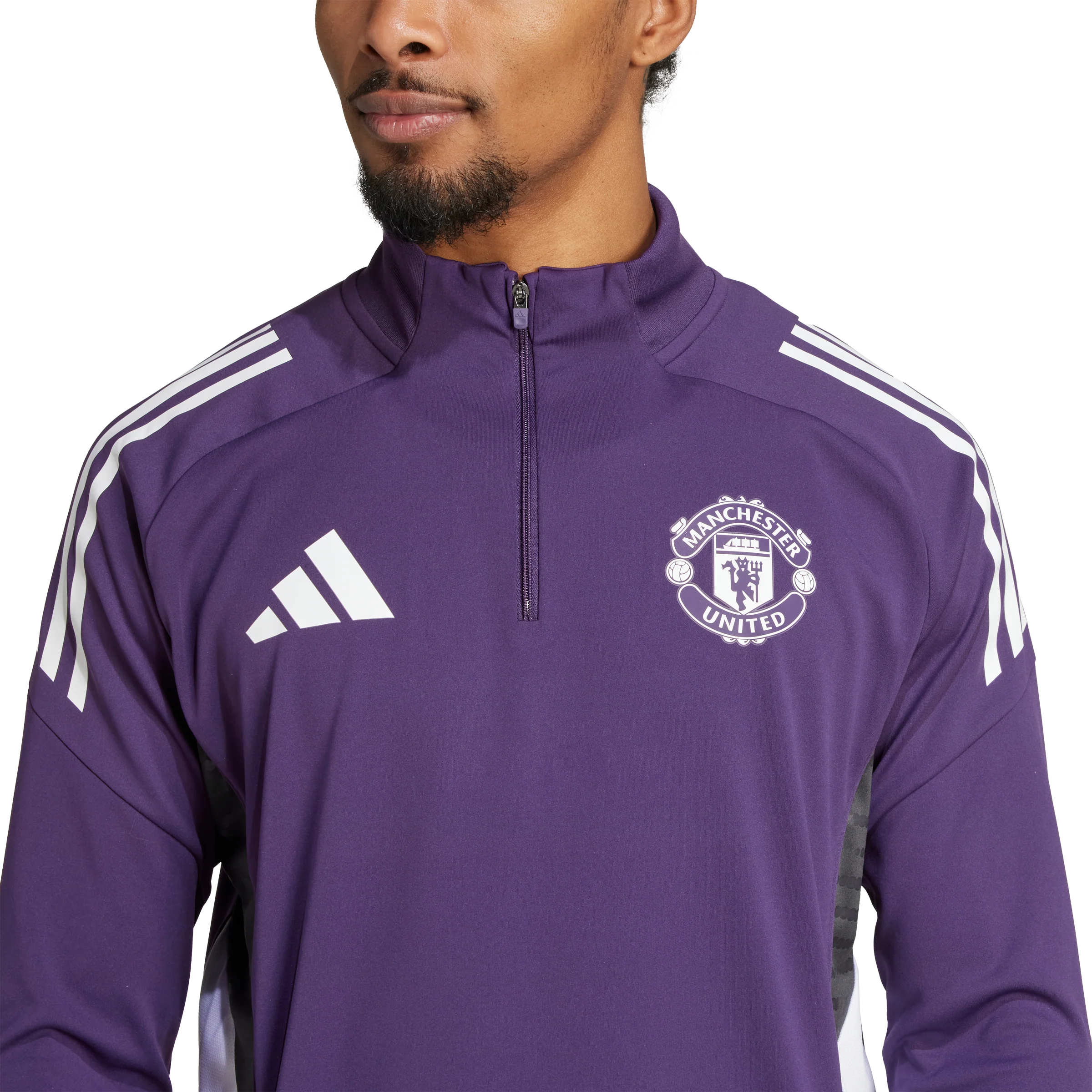 Adidas Manchester United FC 2025/26 1/4 Zip Training Top - Image 4