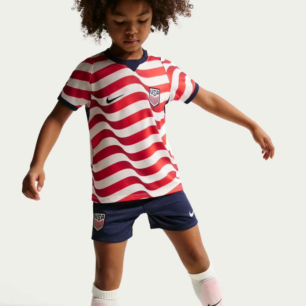 Nike Little Kids USA 2026 Stadium Home Mini Kit - Image 8