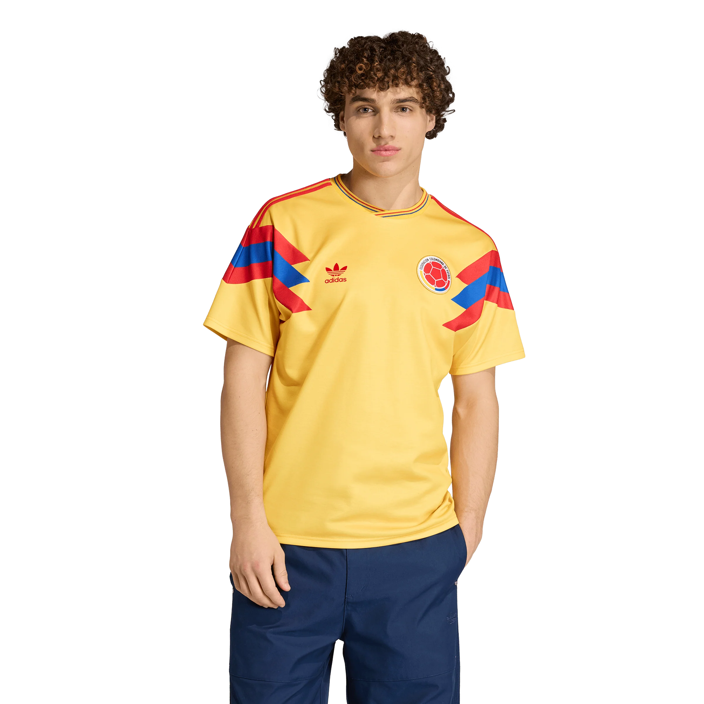 Adidas Colombia 1990 Bringback Away Jersey - Image 3