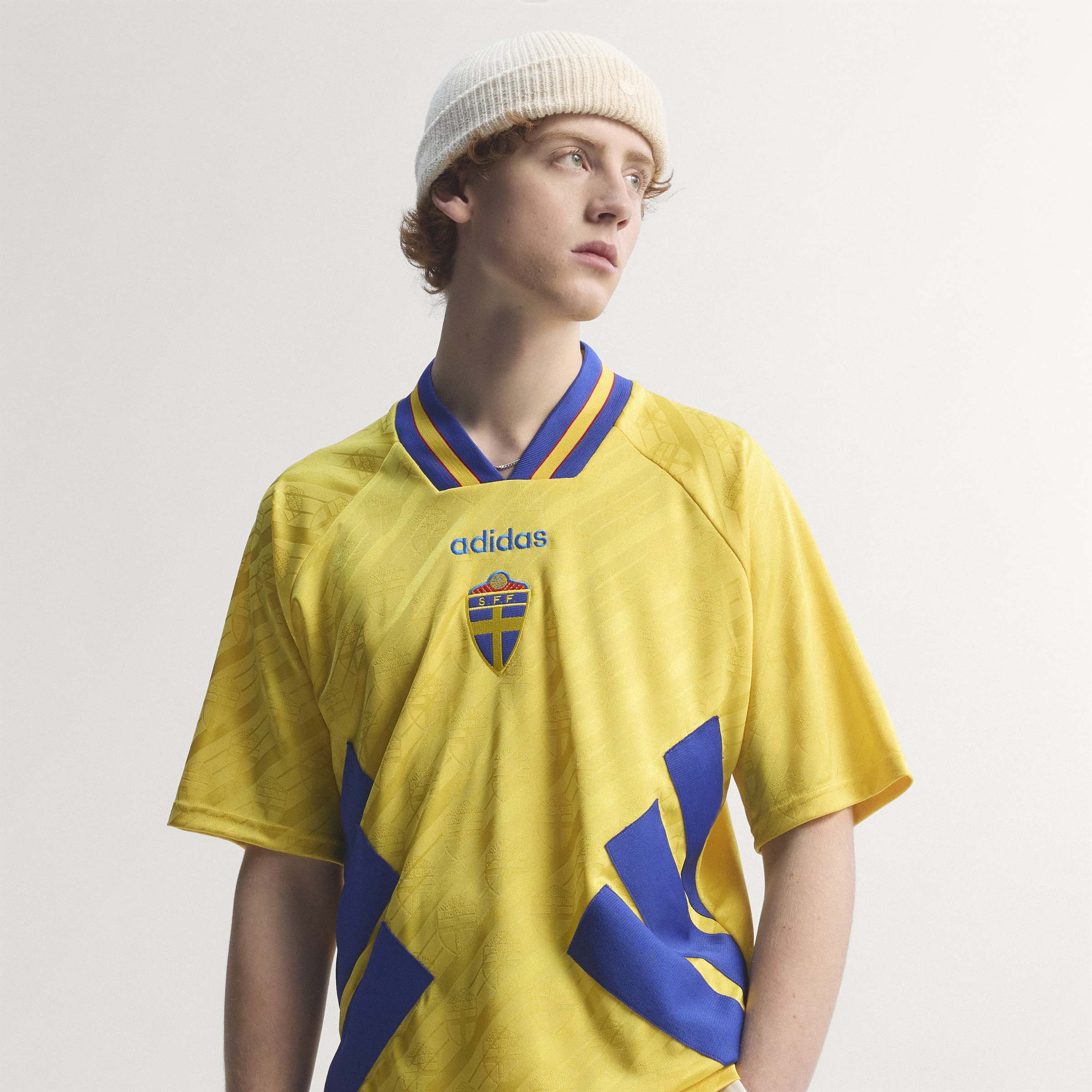 Adidas Sweden 1994 Bringback Home Jersey - Image 3