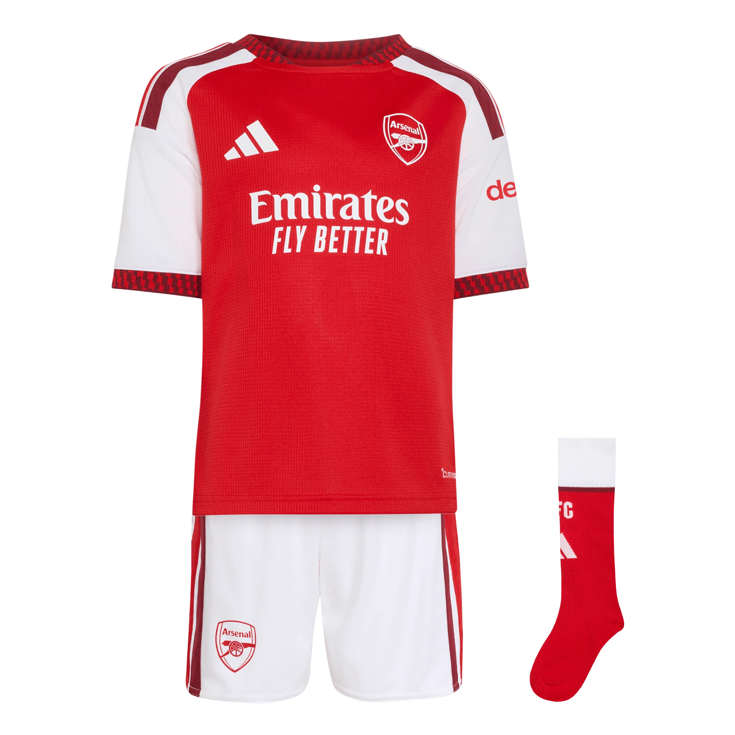 Adidas Arsenal FC 2026/27 Home Mini Kit - Image 3