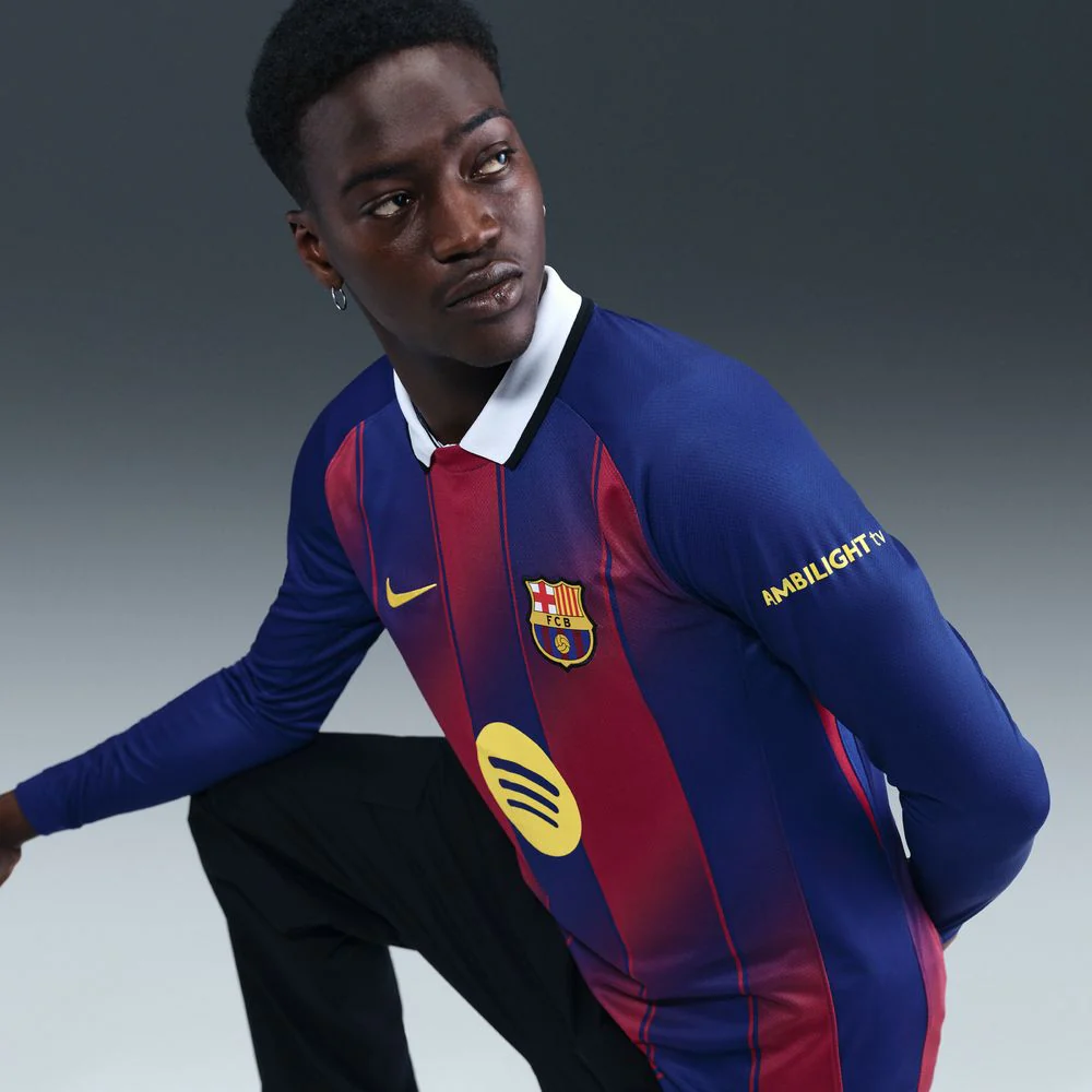 Nike FC Barcelona 2025/26 Long-Sleeve Home Jersey - Image 5