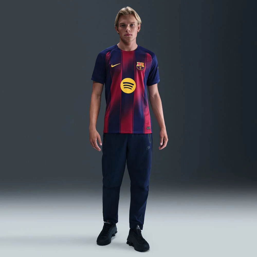 Nike FC Barcelona 2025/26 Stadium Home Jersey - Image 3