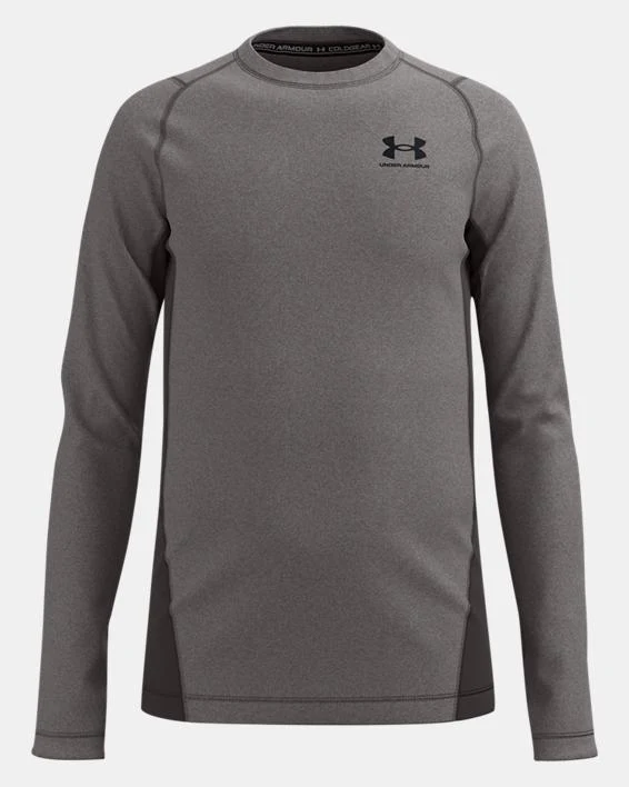 Under Armour Boy's Cold Gear Armour Mock Long Sleeve - Image 3